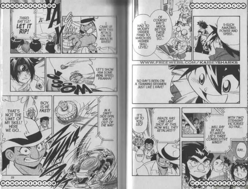 Bakuden Shoot Beyblade Chapter 5.1 13